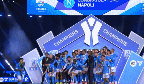 意超杯那不勒斯2-0博洛尼亚夺冠，内雷斯双响+世界波