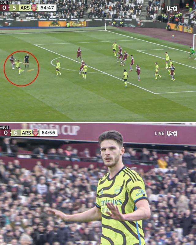 kaiyun-【英超】赖斯长波弑旧主，萨卡双响，枪手6-0锤爆铁锤