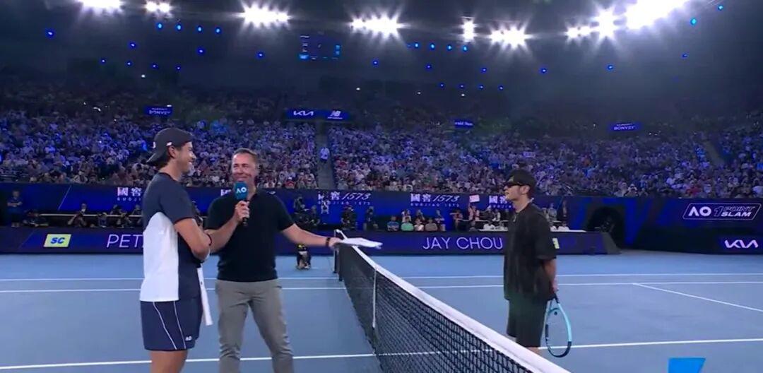 kaiyun-炸！周杰伦今晚打进澳网胜负已分！带着捐出100万澳币的豪气登场