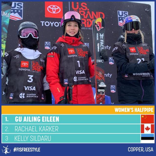 开云体育下载-一周双冠！谷爱凌U型场地技巧世界杯美国站再摘金